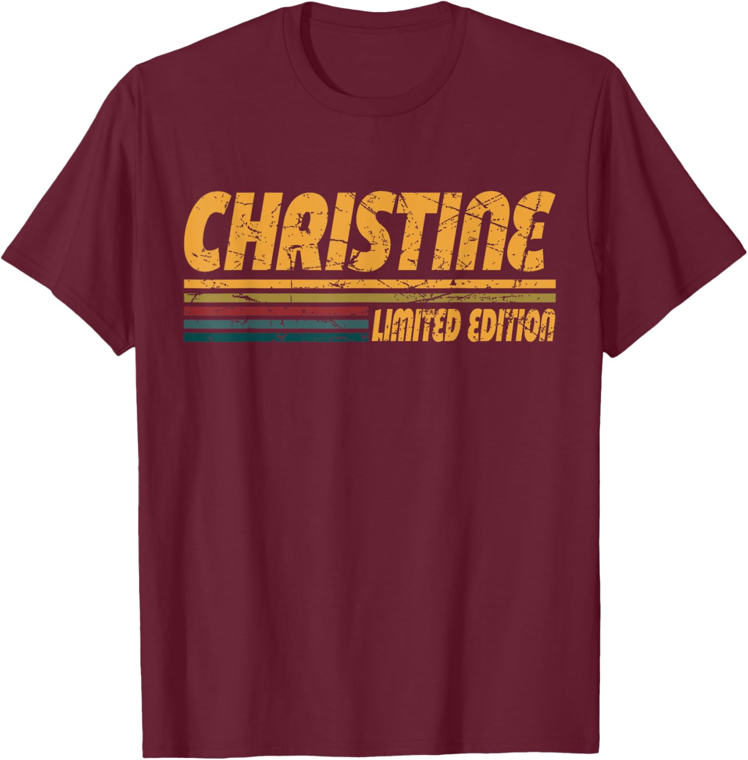 Vintage Christine Retro Groovy T-Shirt for Casual Style Lovers - 1