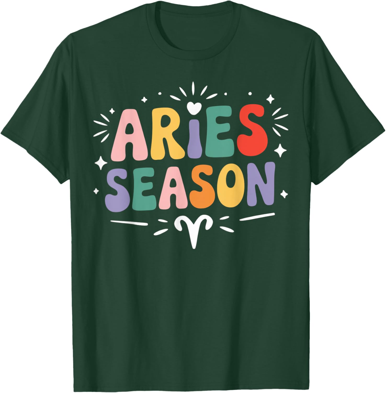 Vintage Aries Zodiac T-Shirt for March April Birthday Celebrations - 14