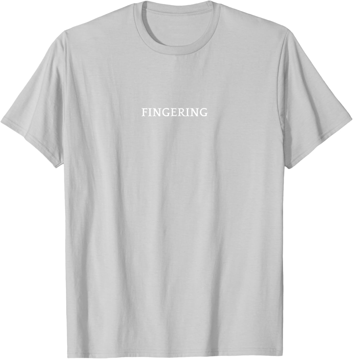 FINGERING English Word T-Shirt Stylish Apparel for Fun Fashion Enthusiasts - 27