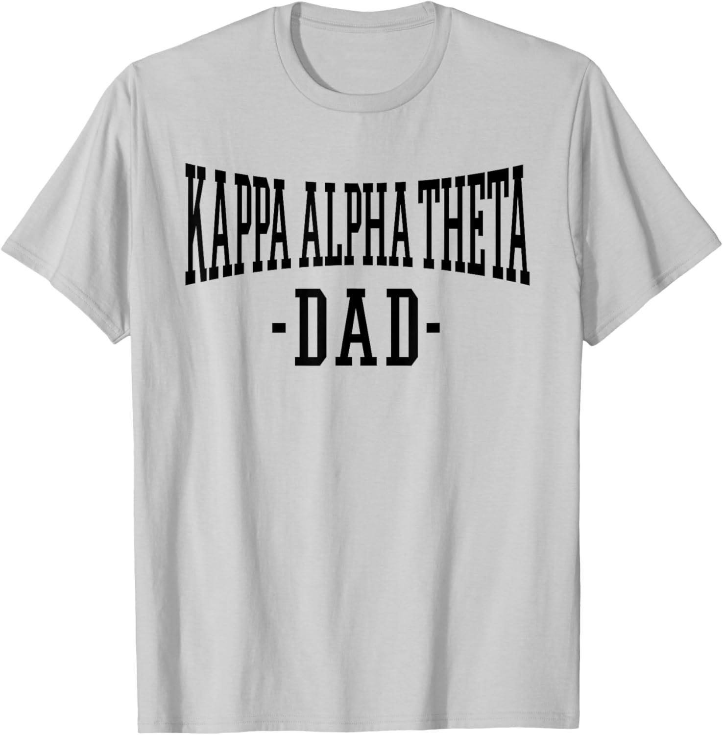 Kappa Alpha Theta Dad Clipart Black T-Shirt for Proud Fathers - 2
