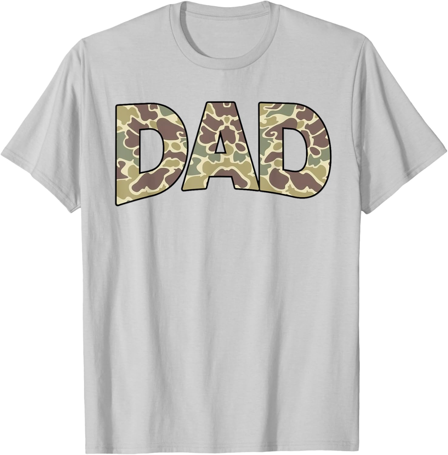 Retro Camo Dad T-Shirt for Father's Day - Cool Old School Style - 2