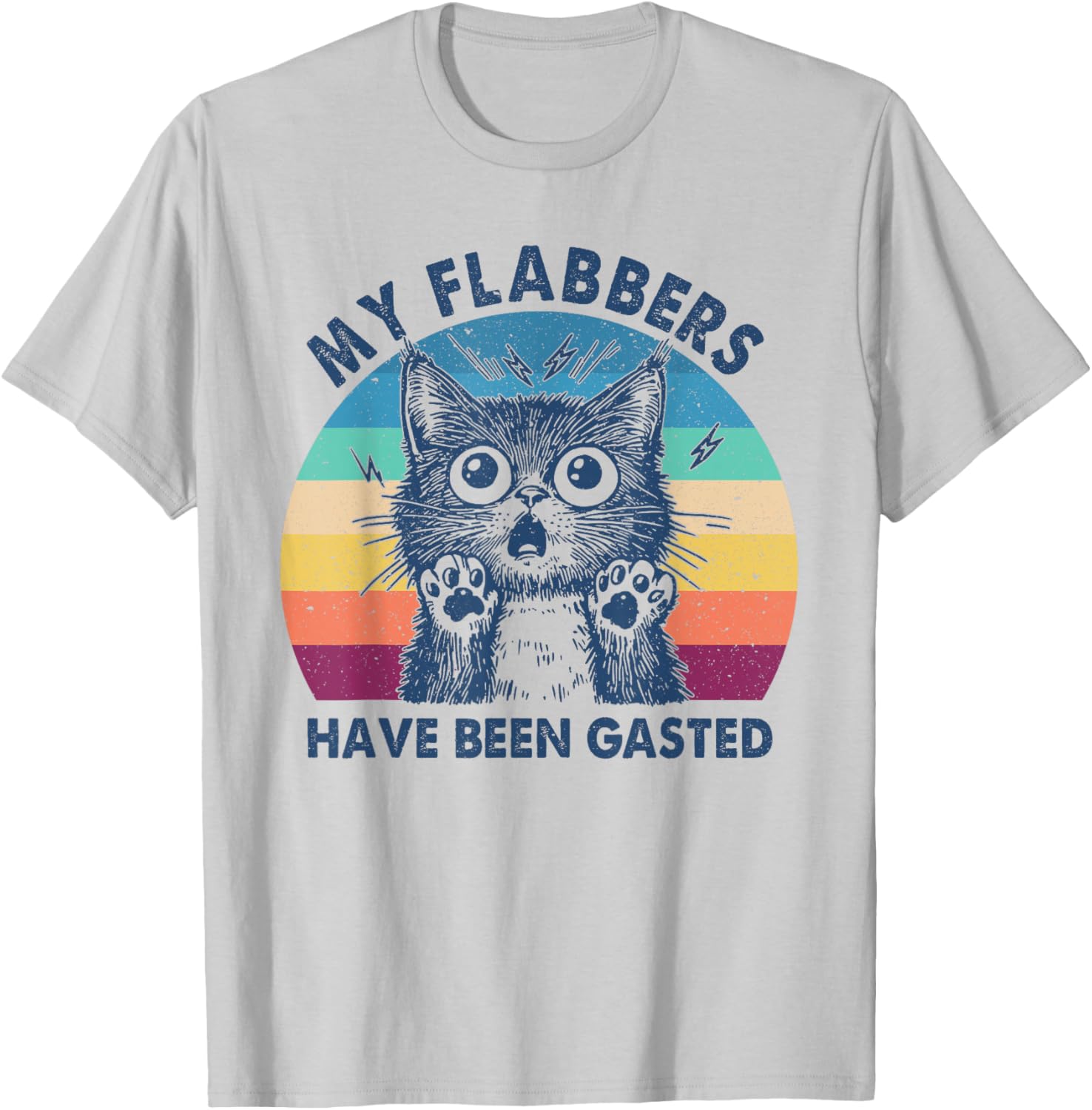 Flabbergasted Cat Meme T-Shirt for Men and Women - Funny Graphic Tee - 2