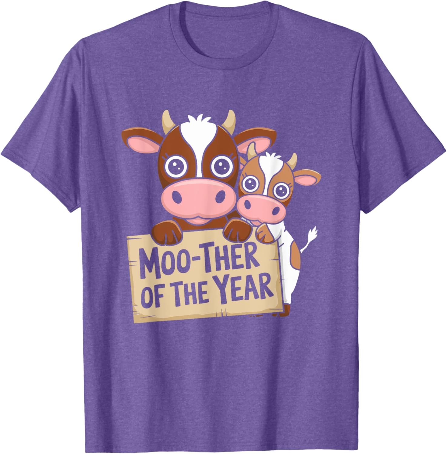 Cow Mom of the Year Funny T-Shirt for Farm Moms - Perfect Mother's Day Gift - 8
