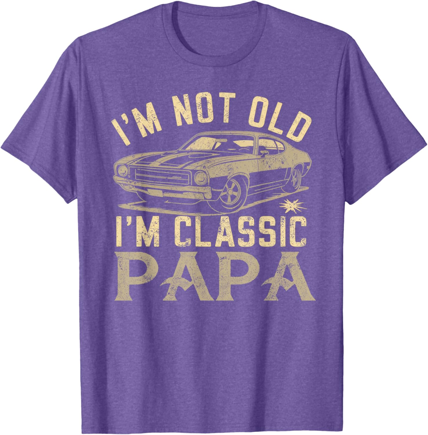 Funny Classic Papa T-Shirt - Perfect Fathers Day Gift for Dad - 13