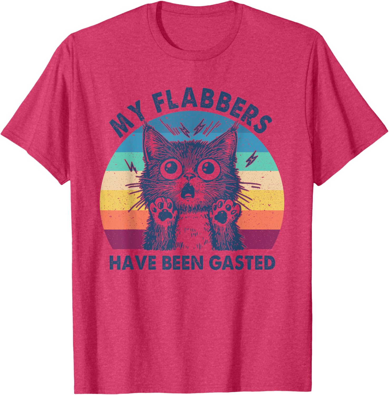 Flabbergasted Cat Meme T-Shirt for Men and Women - Funny Graphic Tee - 9