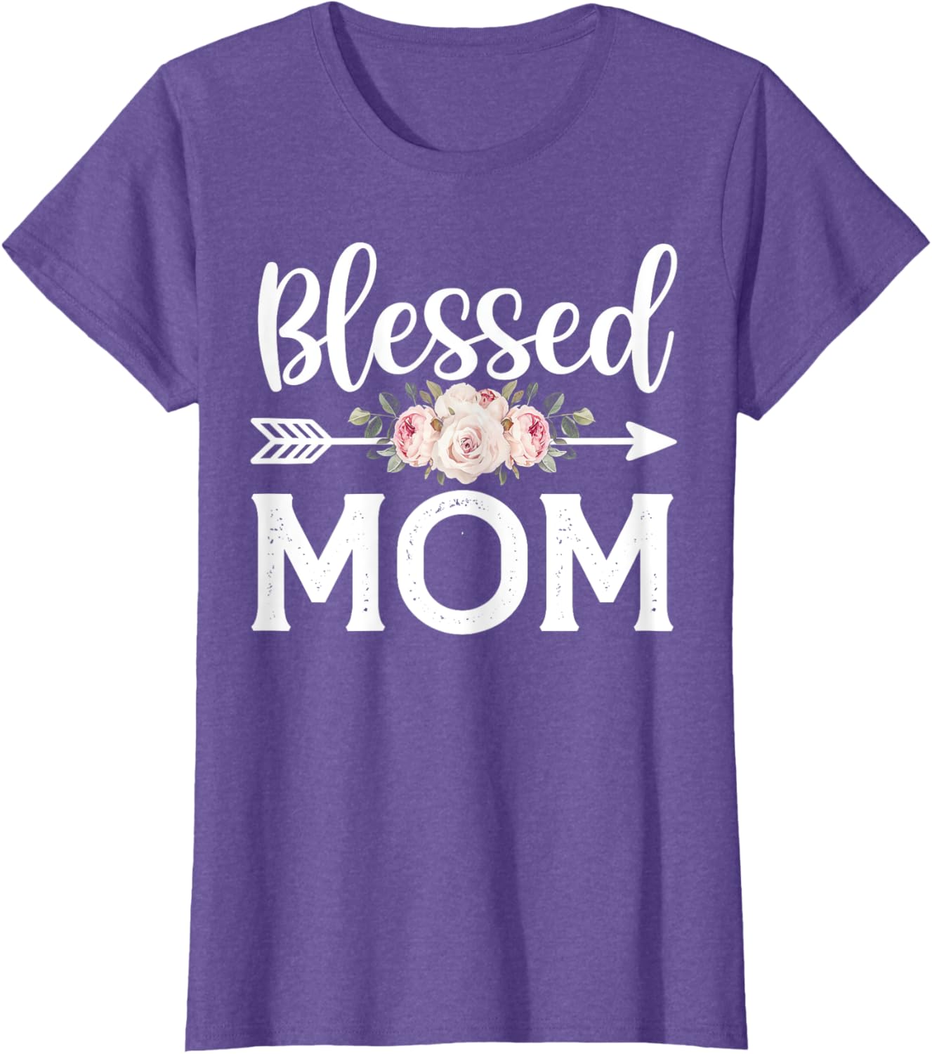 Floral Blessed to be Called Mom T-Shirt for Women – Perfect Mother's Day Gift - 1
