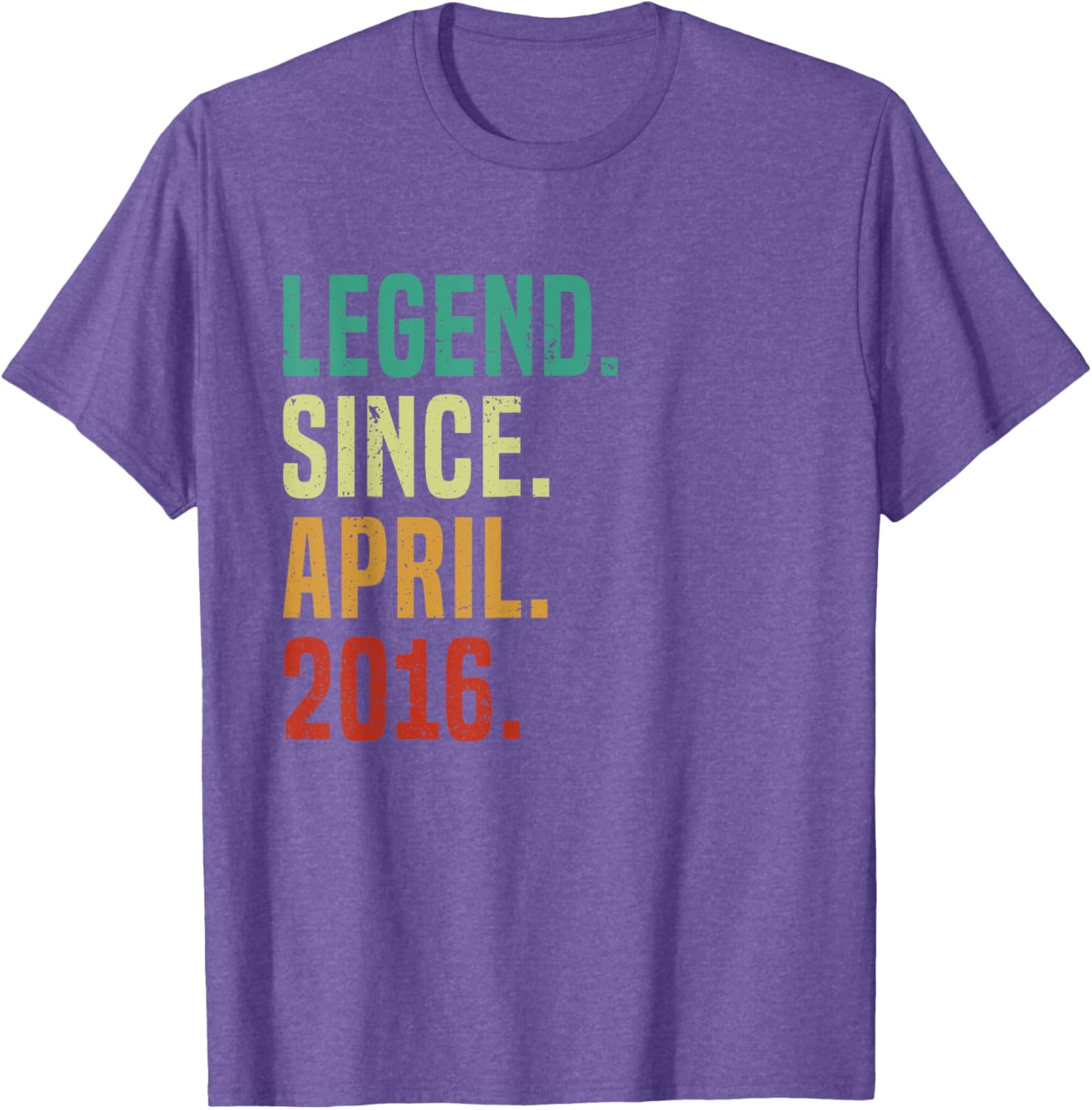 9th Birthday Legend T-Shirt for Proud 9 Year Olds Since April 2016 - 1