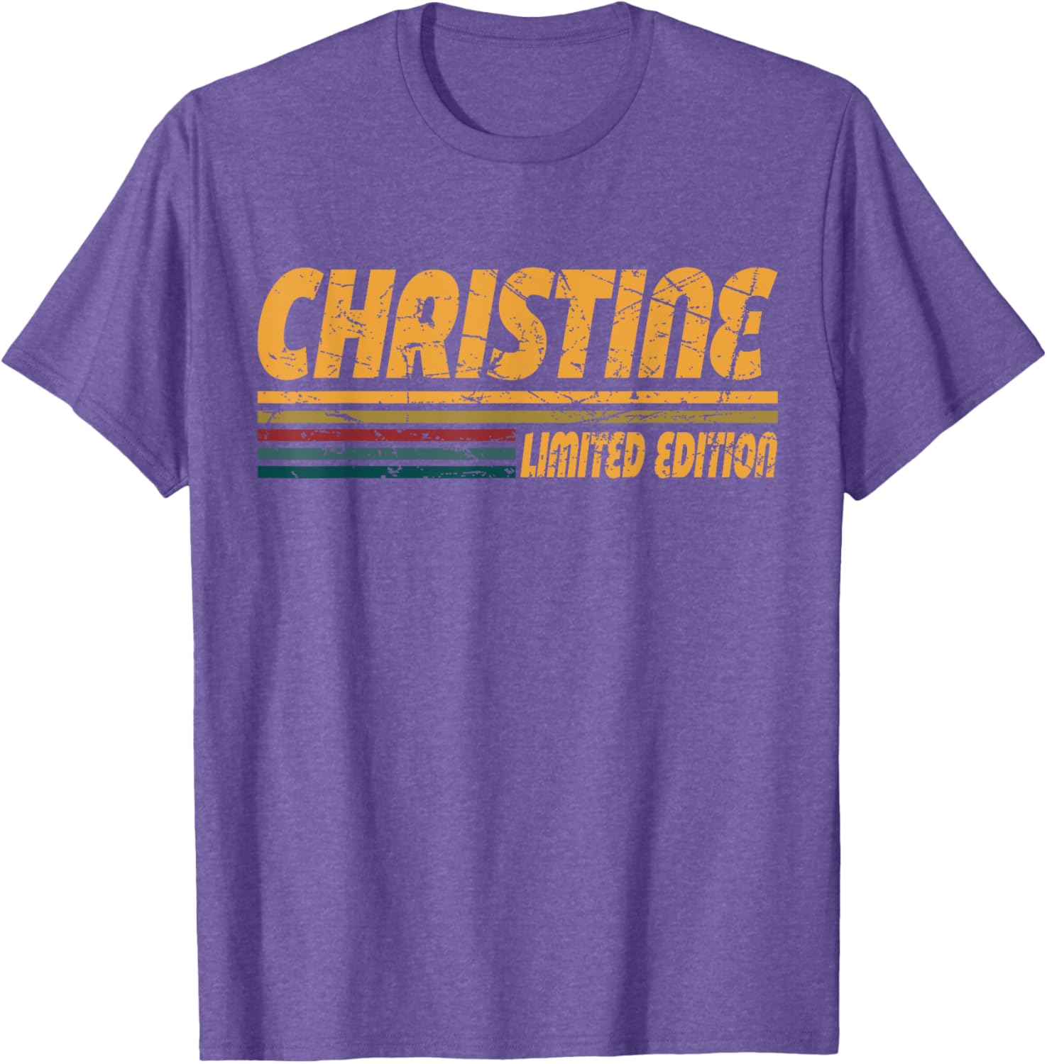 Vintage Christine Retro Groovy T-Shirt for Casual Style Lovers - 2