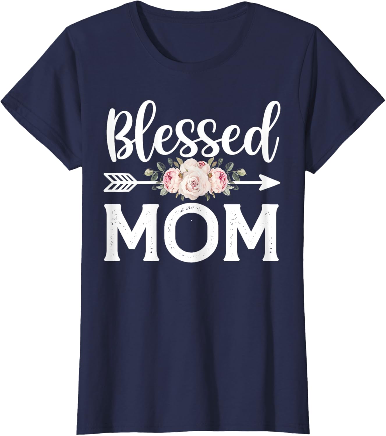 Floral Blessed to be Called Mom T-Shirt for Women – Perfect Mother's Day Gift - 10