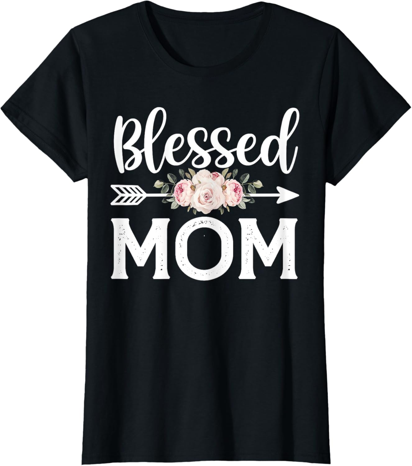 Floral Blessed to be Called Mom T-Shirt for Women – Perfect Mother's Day Gift - 12