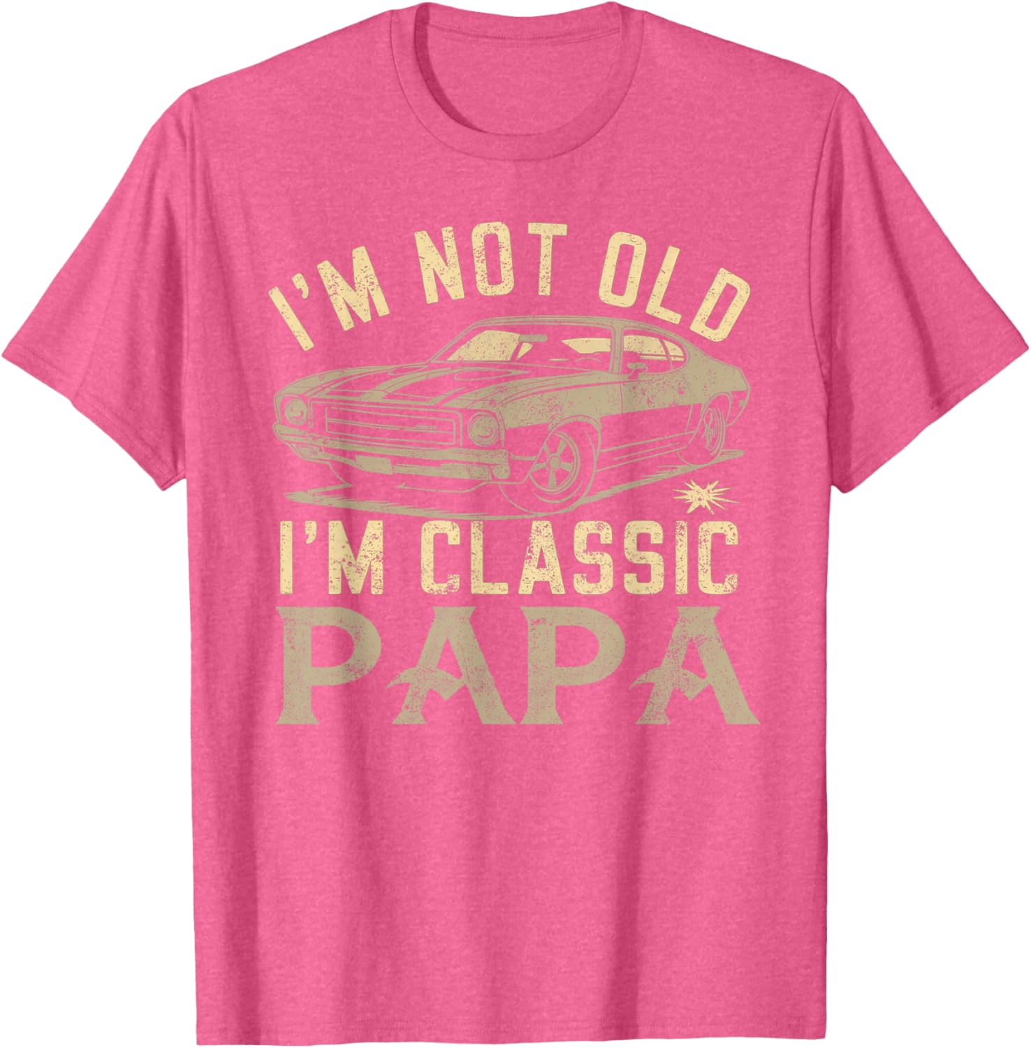 Funny Classic Papa T-Shirt - Perfect Fathers Day Gift for Dad - 3