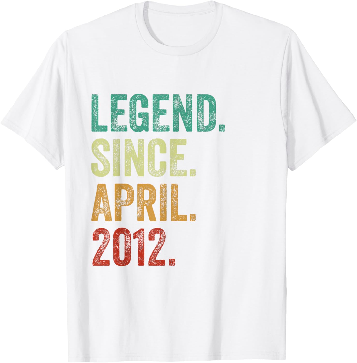 13th Birthday T-Shirt for Legend Since 2012 Cool Fun Gift Idea - 1