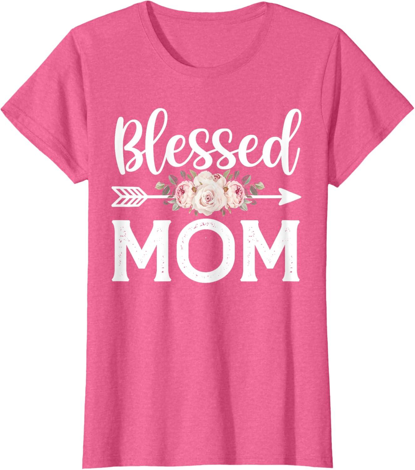 Floral Blessed to be Called Mom T-Shirt for Women – Perfect Mother's Day Gift - 8