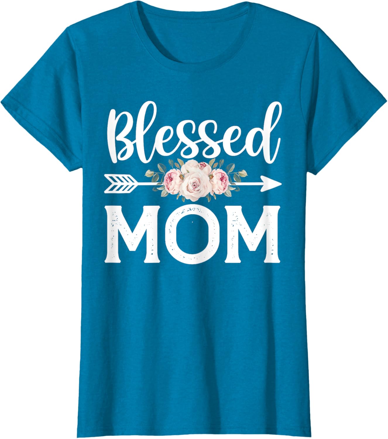 Floral Blessed to be Called Mom T-Shirt for Women – Perfect Mother's Day Gift - 16