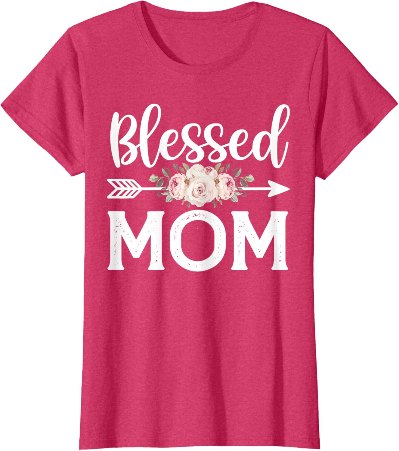 Floral Blessed to be Called Mom T-Shirt for Women – Perfect Mother's Day Gift - 2