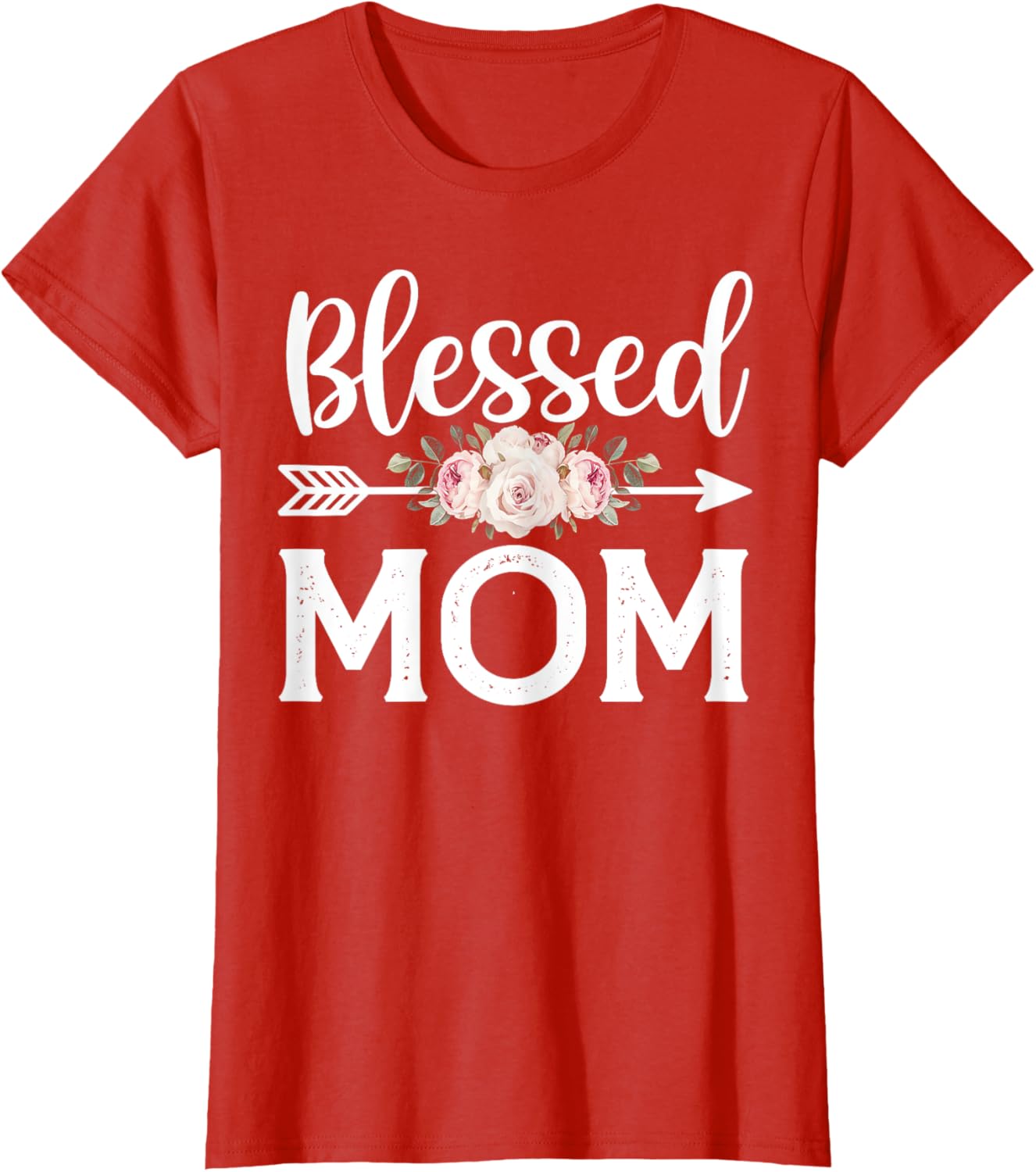 Floral Blessed to be Called Mom T-Shirt for Women – Perfect Mother's Day Gift - 20