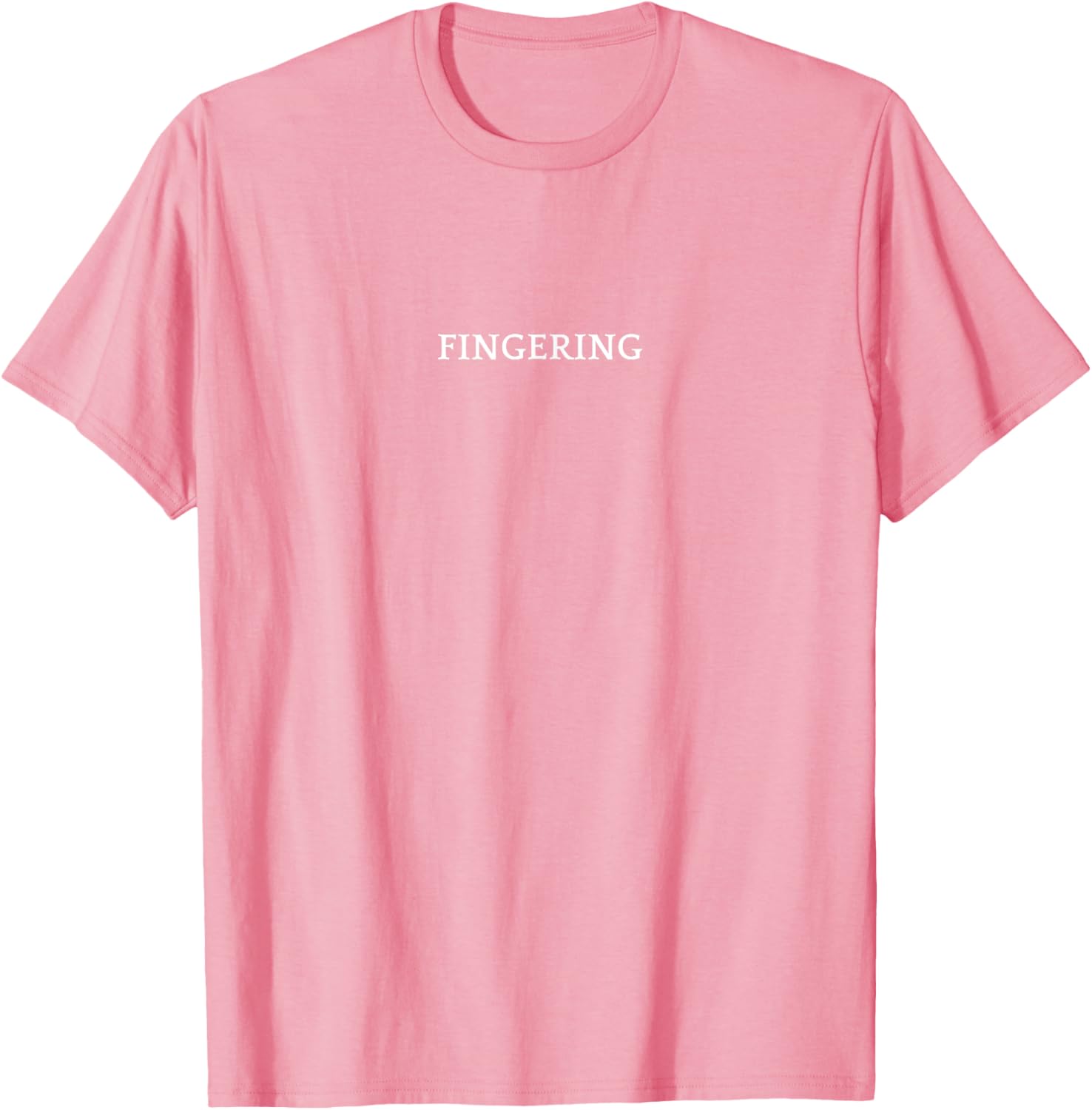 FINGERING English Word T-Shirt Stylish Apparel for Fun Fashion Enthusiasts - 15