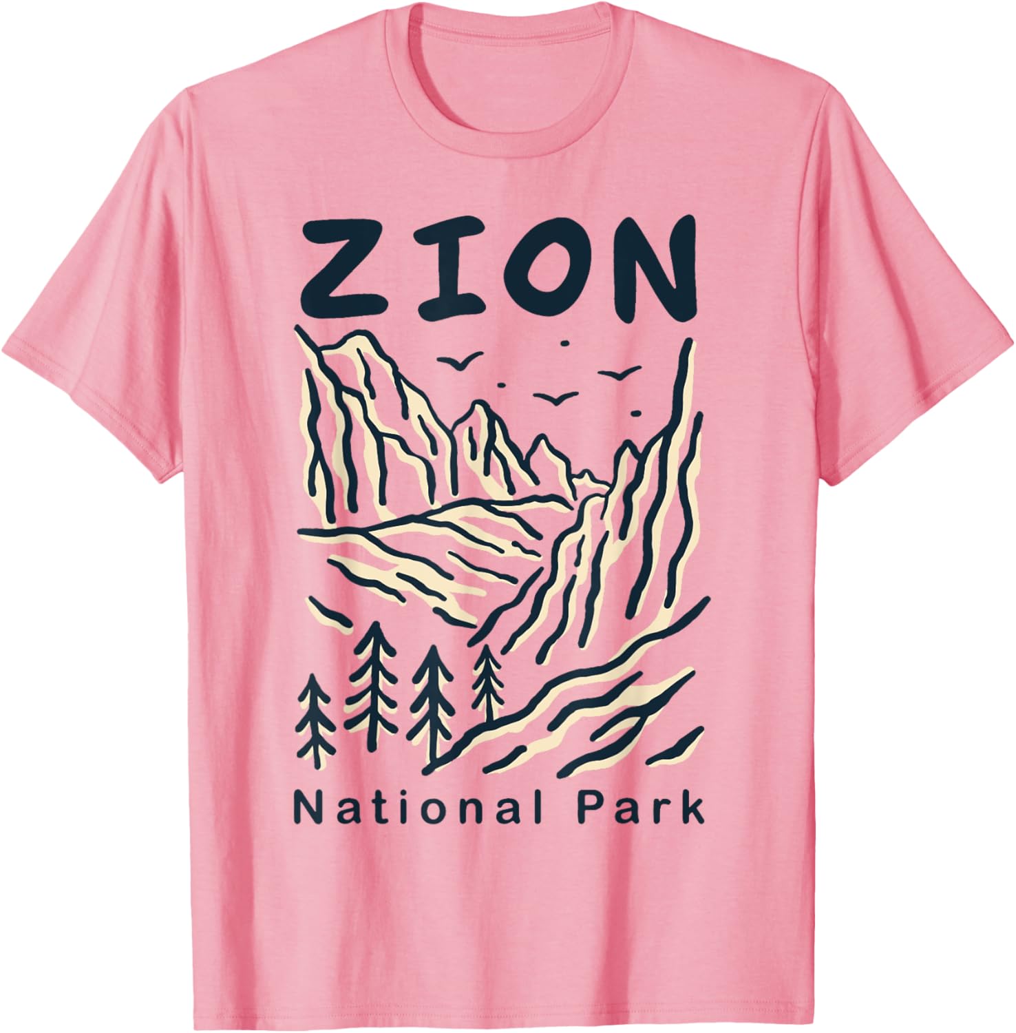 Zion National Park T-Shirt for Nature Lovers - Stylish & Comfortable Wear - 1