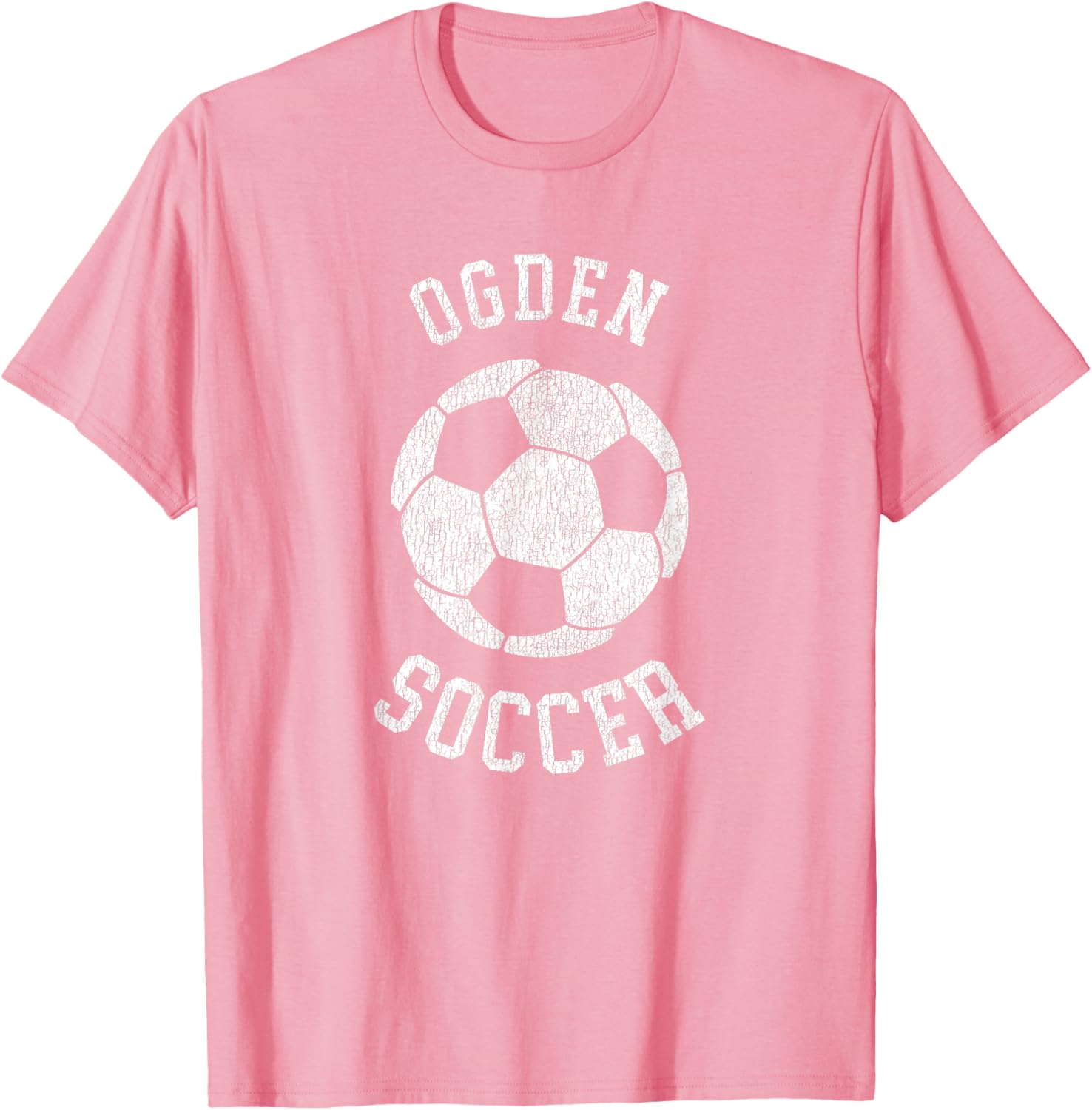 Ogden Soccer Retro Distressed 90's Vintage T-Shirt for Casual Style - 16