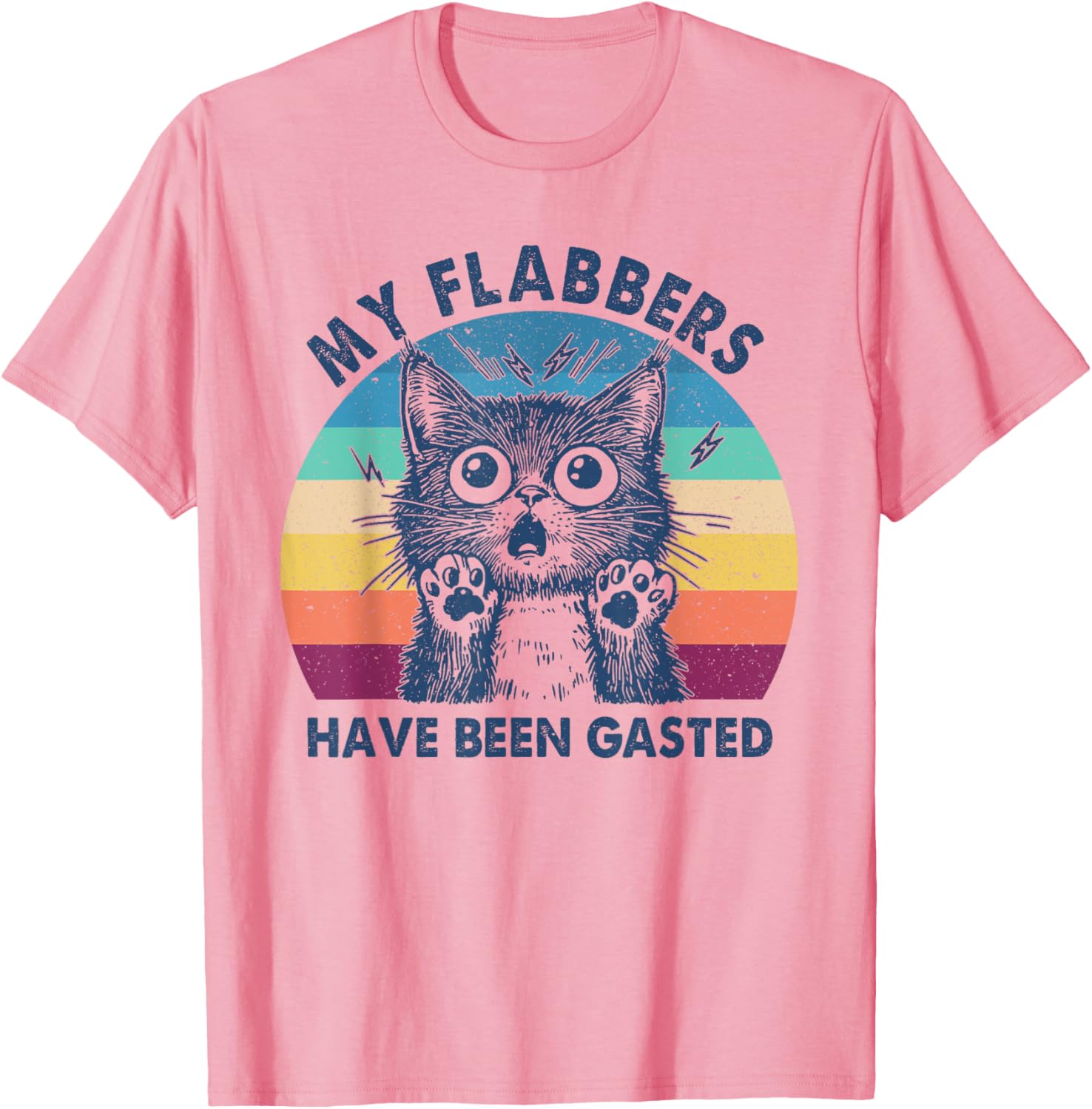Flabbergasted Cat Meme T-Shirt for Men and Women - Funny Graphic Tee - 11