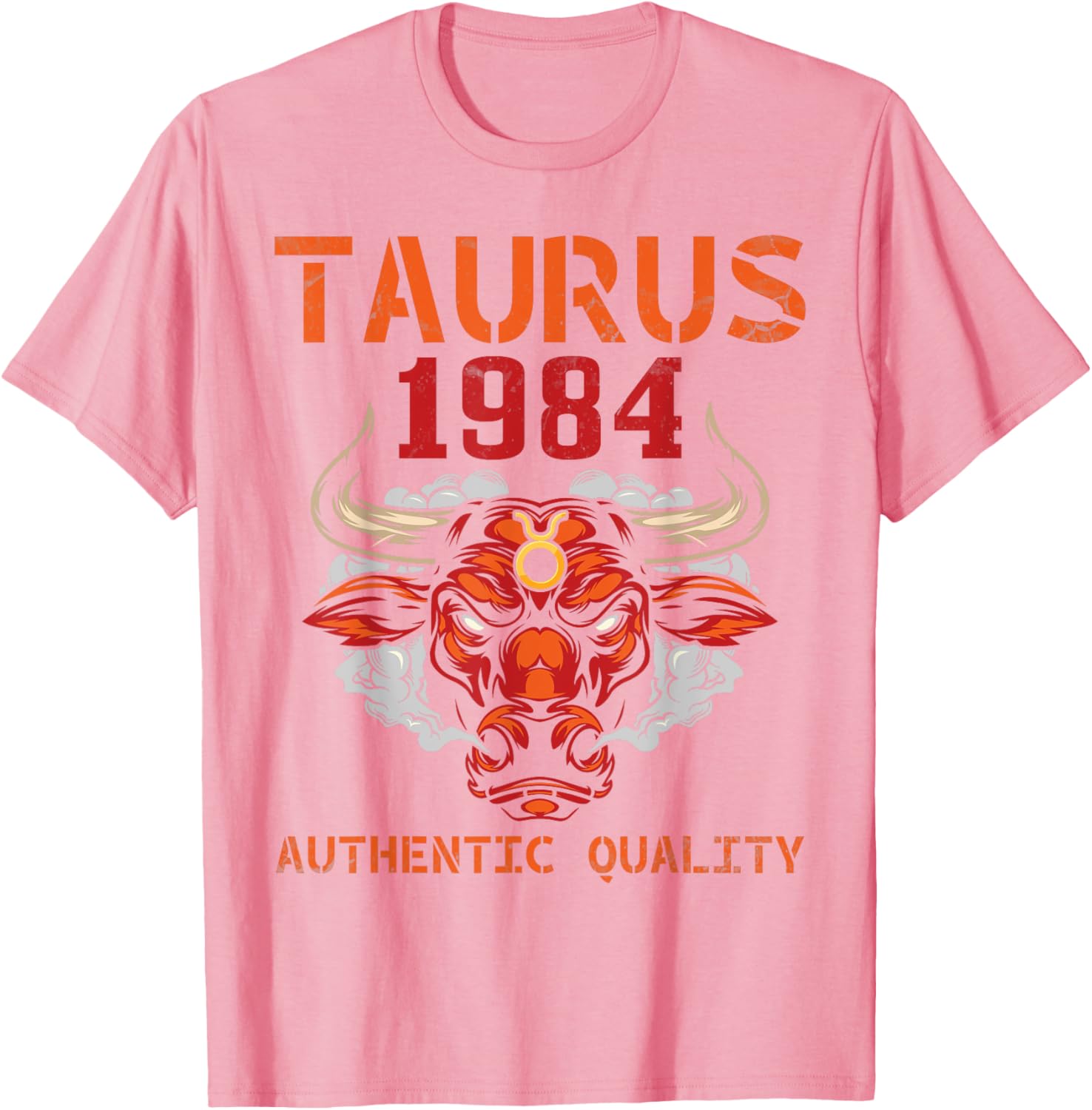 Taurus 1984 Vintage Birthday T-Shirt for 41st Birthday Celebration - 2