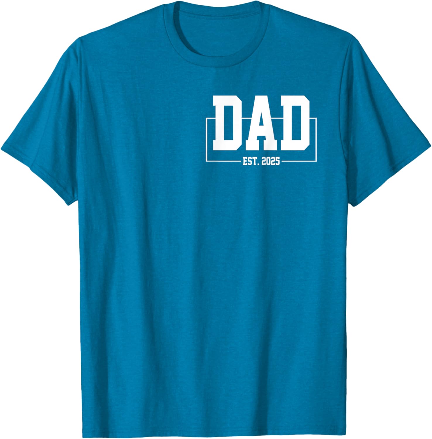 Dad Est. 2025 T-Shirt for New Fathers Expecting Baby in 2025 - 2
