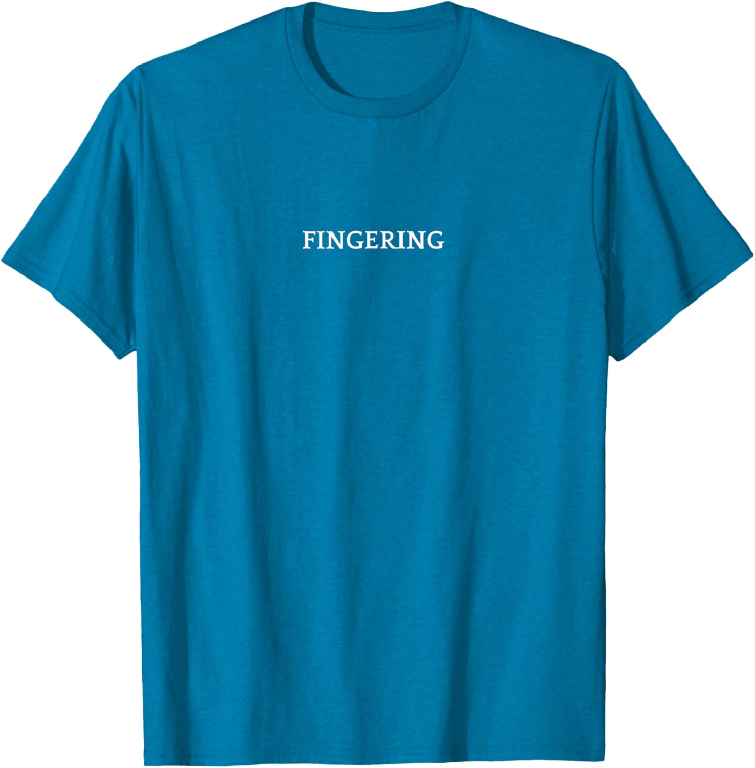 FINGERING English Word T-Shirt Stylish Apparel for Fun Fashion Enthusiasts - 11