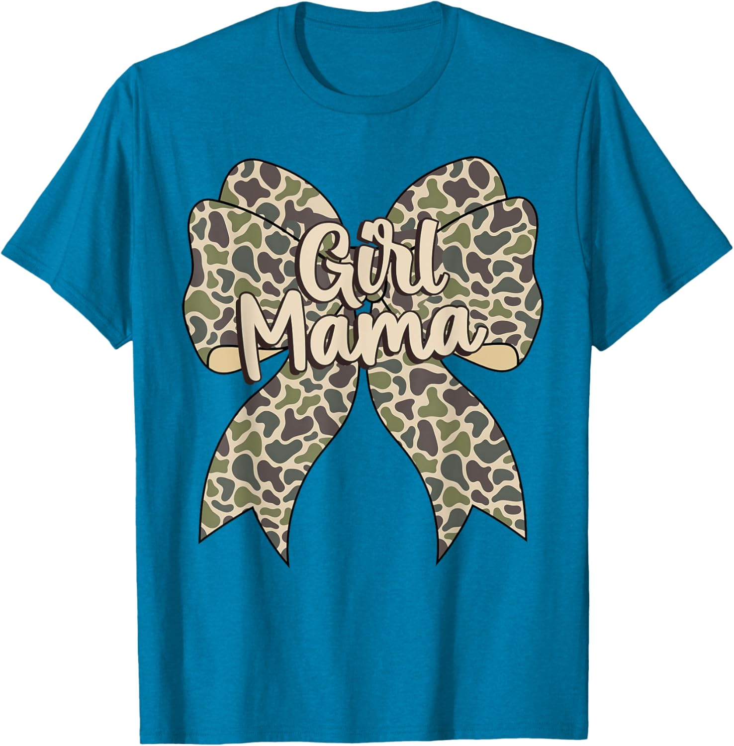 Retro Camo Bow Hunting Mom T-Shirt for Mother's Day Gift - 2