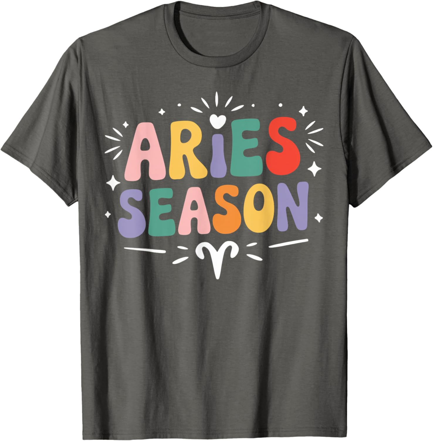 Vintage Aries Zodiac T-Shirt for March April Birthday Celebrations - 5