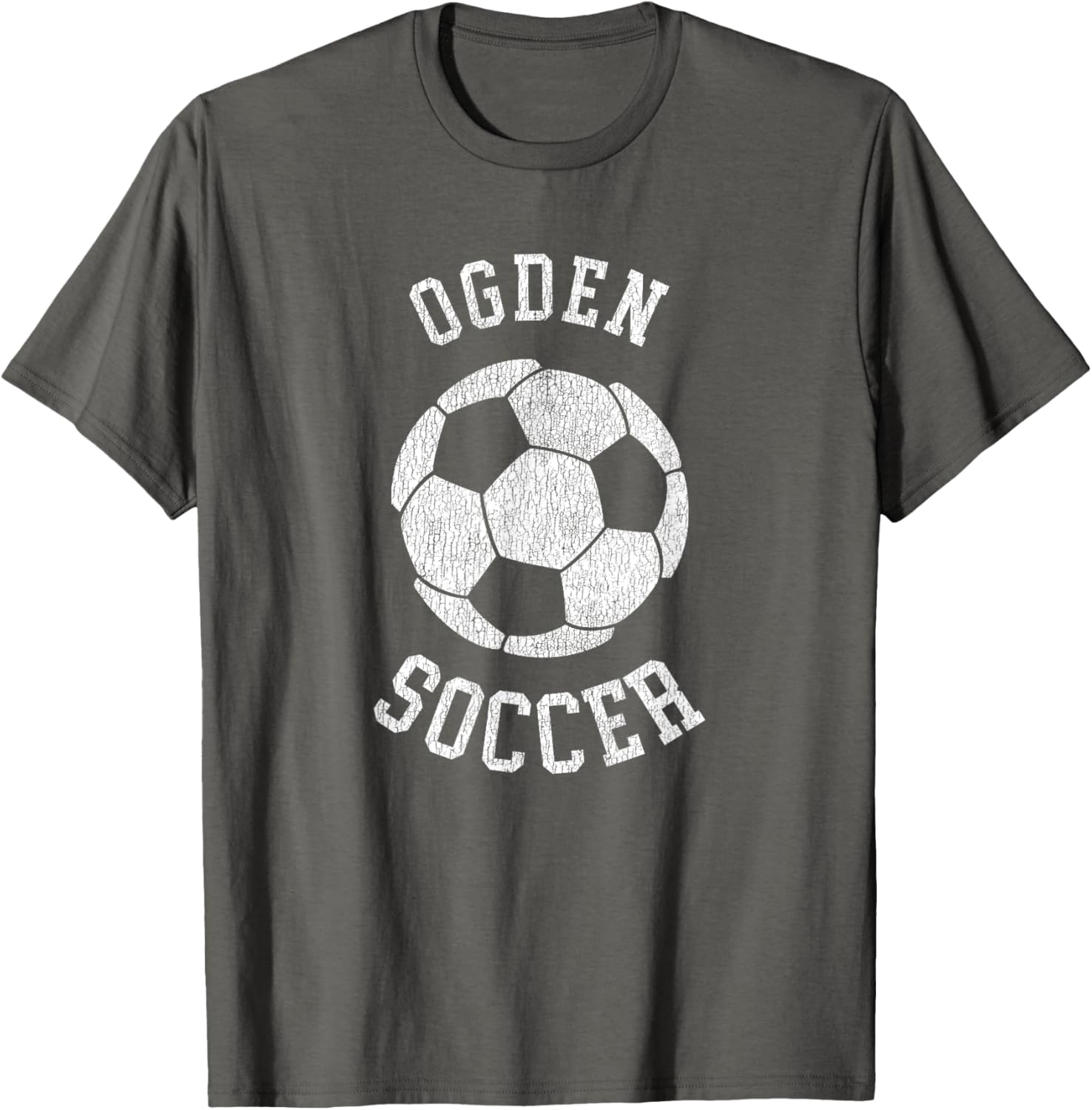 Ogden Soccer Retro Distressed 90's Vintage T-Shirt for Casual Style - 23