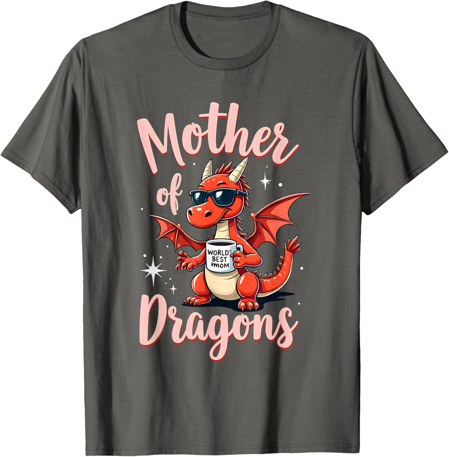 Mother's Day Gift Mother of Dragons T-Shirt for Proud Moms - 5