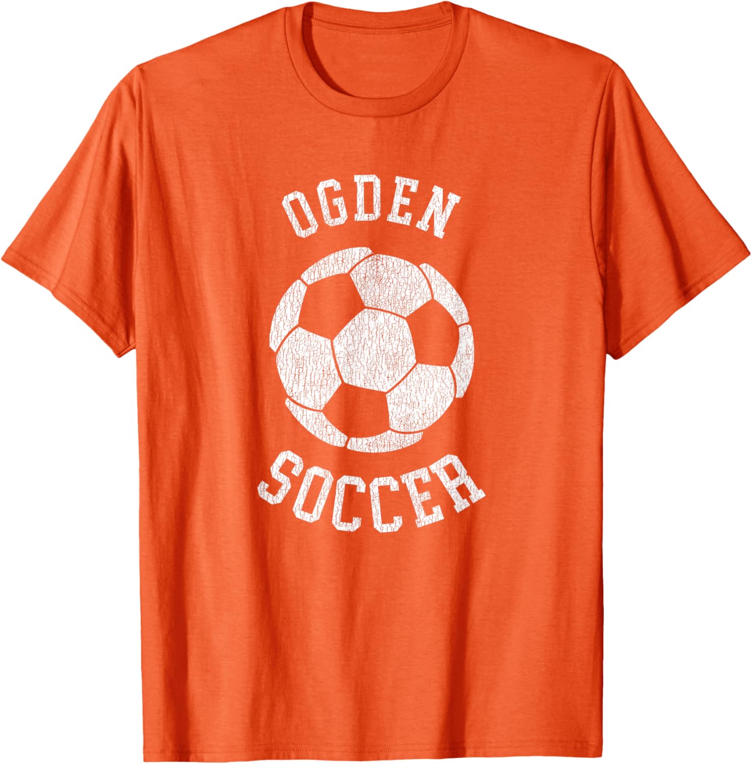 Ogden Soccer Retro Distressed 90's Vintage T-Shirt for Casual Style - 21