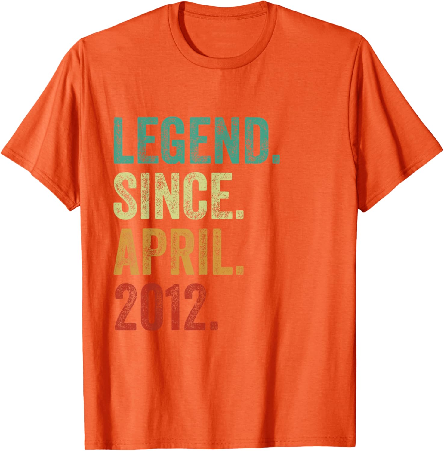 13th Birthday T-Shirt for Legend Since 2012 Cool Fun Gift Idea - 8