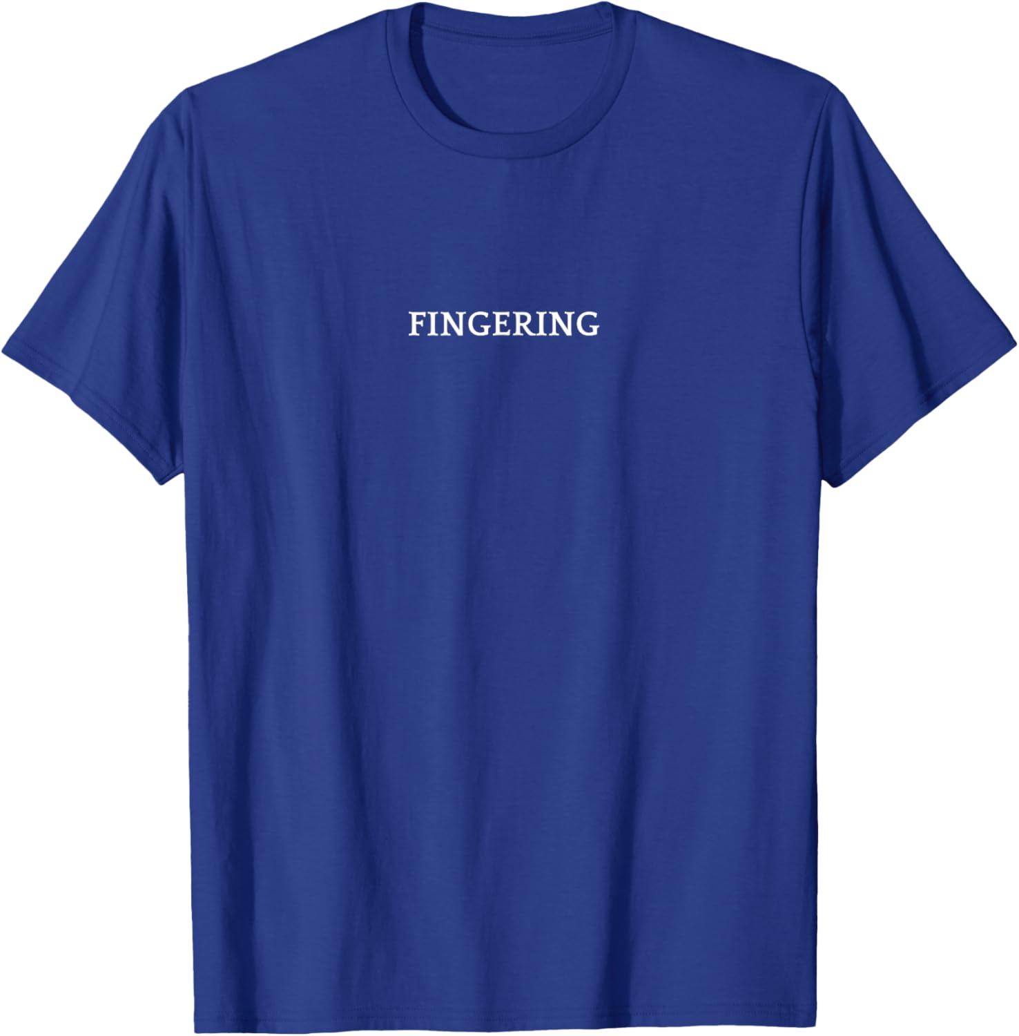 FINGERING English Word T-Shirt Stylish Apparel for Fun Fashion Enthusiasts - 9