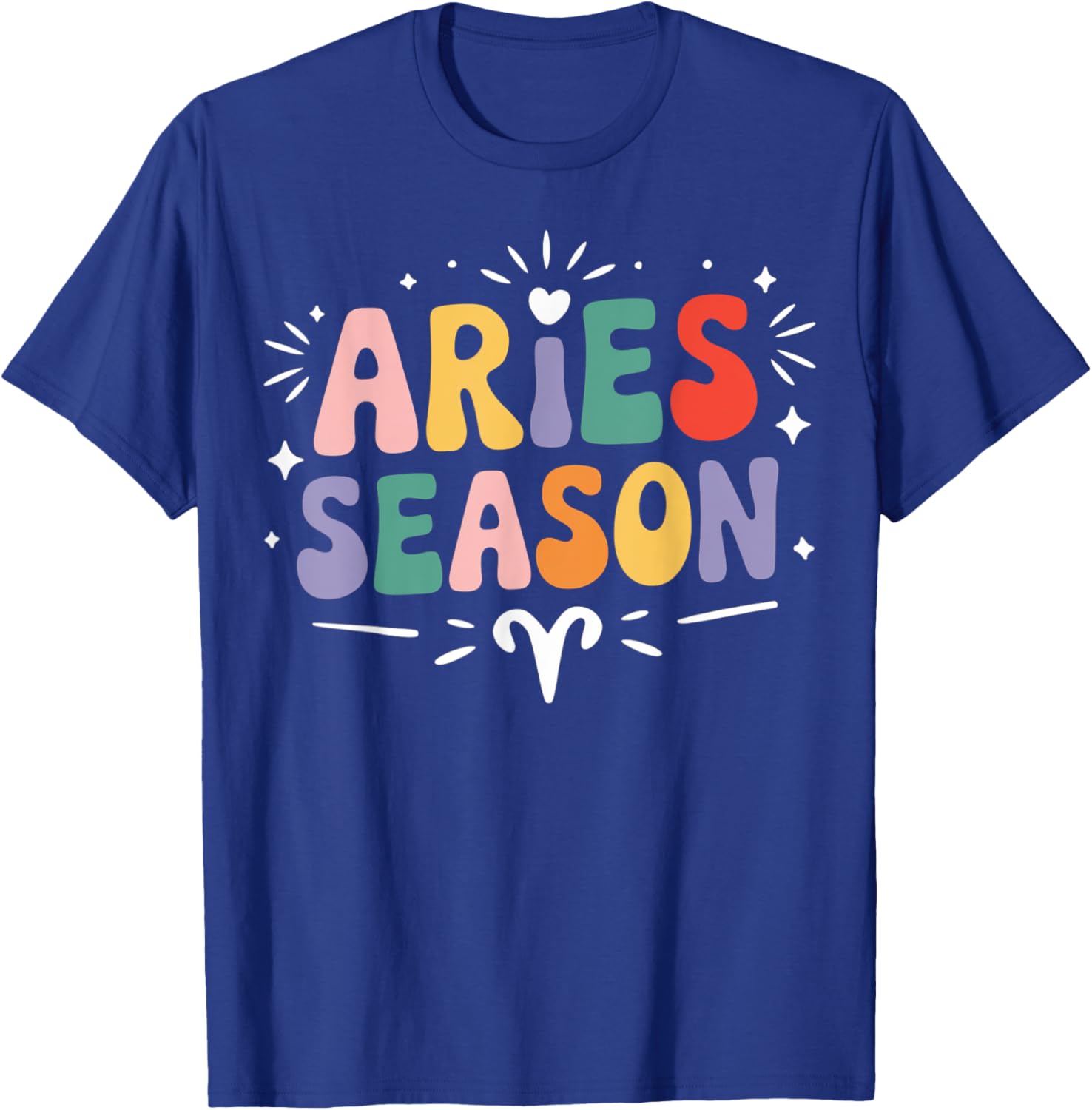 Vintage Aries Zodiac T-Shirt for March April Birthday Celebrations - 6