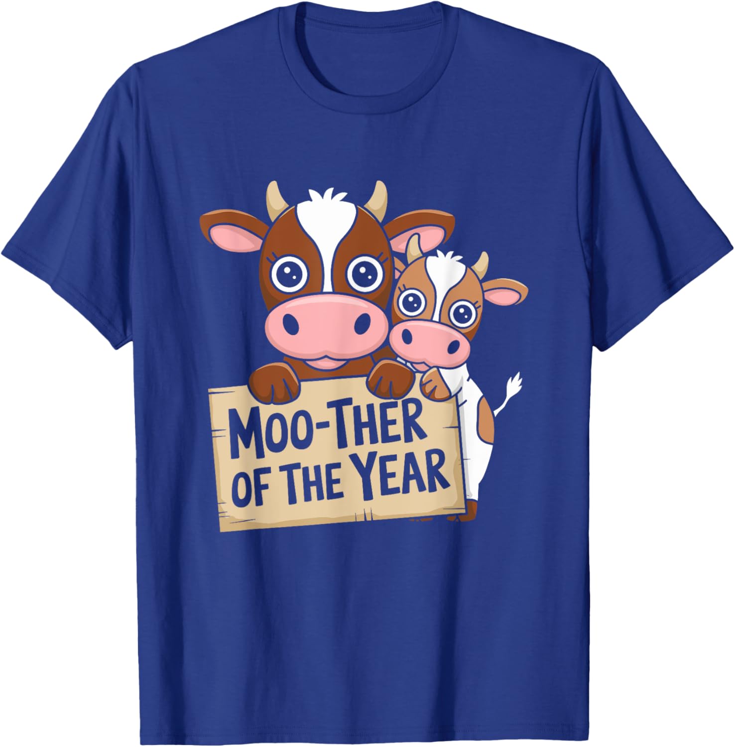 Cow Mom of the Year Funny T-Shirt for Farm Moms - Perfect Mother's Day Gift - 10