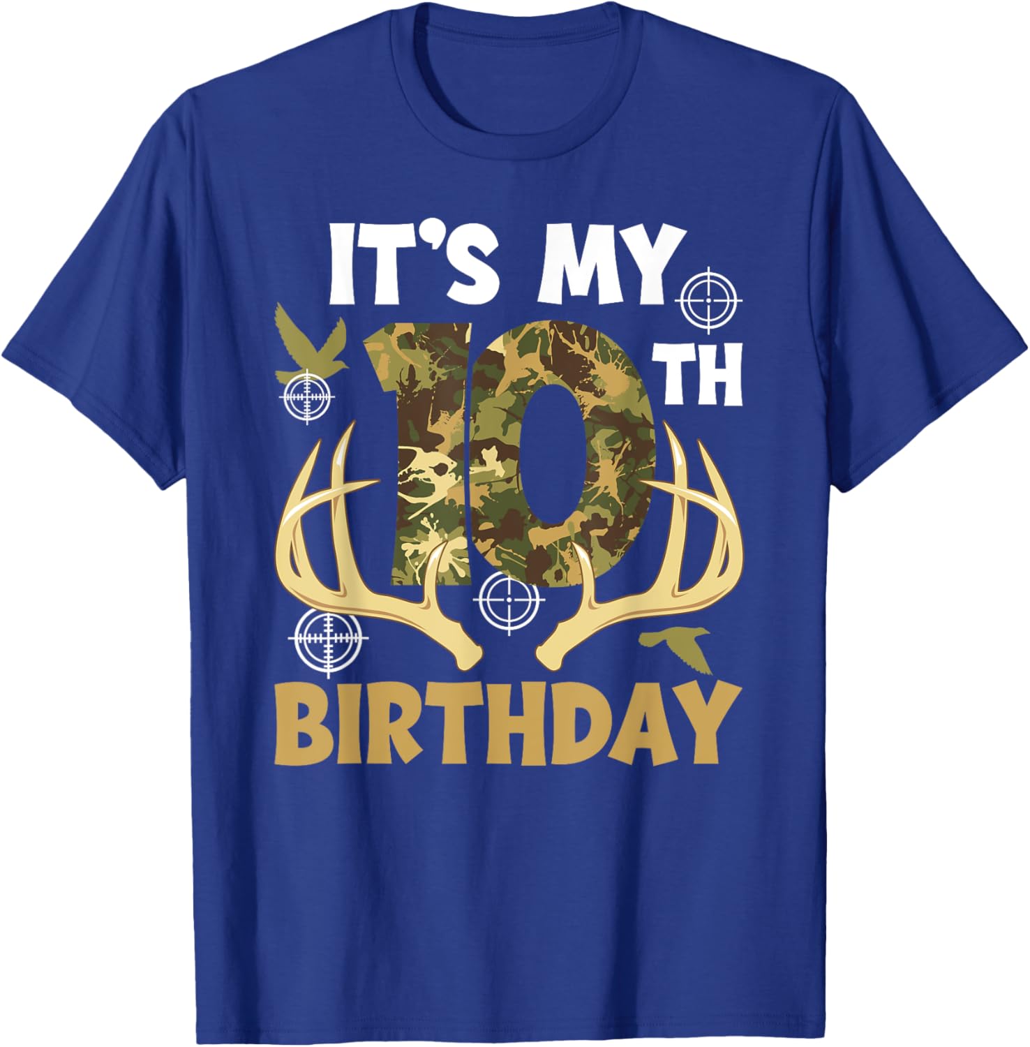 10th Birthday Hunting T-Shirt for Boys – Perfect Gift for Little Hunters - 1
