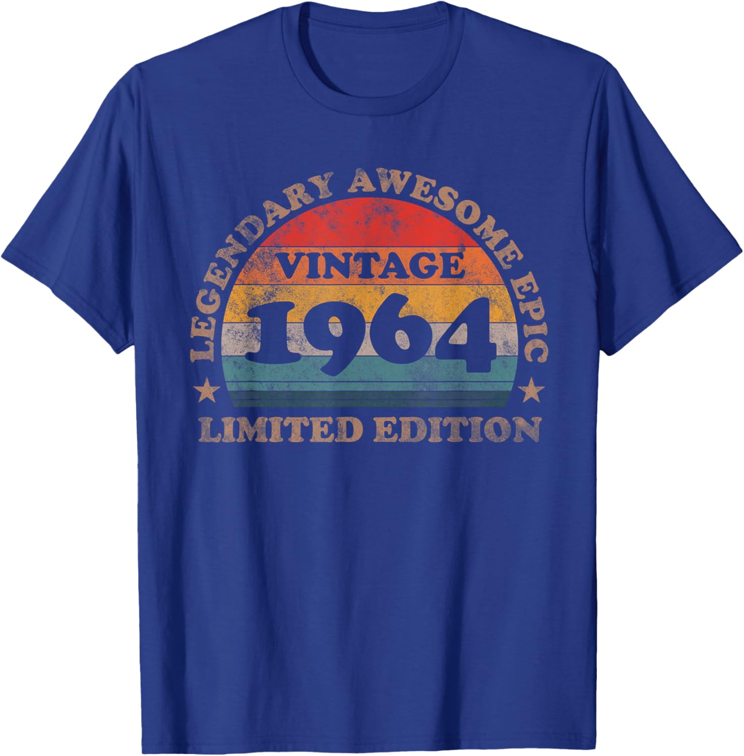 Vintage 1964 61st Birthday Limited Edition T-Shirt for Men and Women - 4