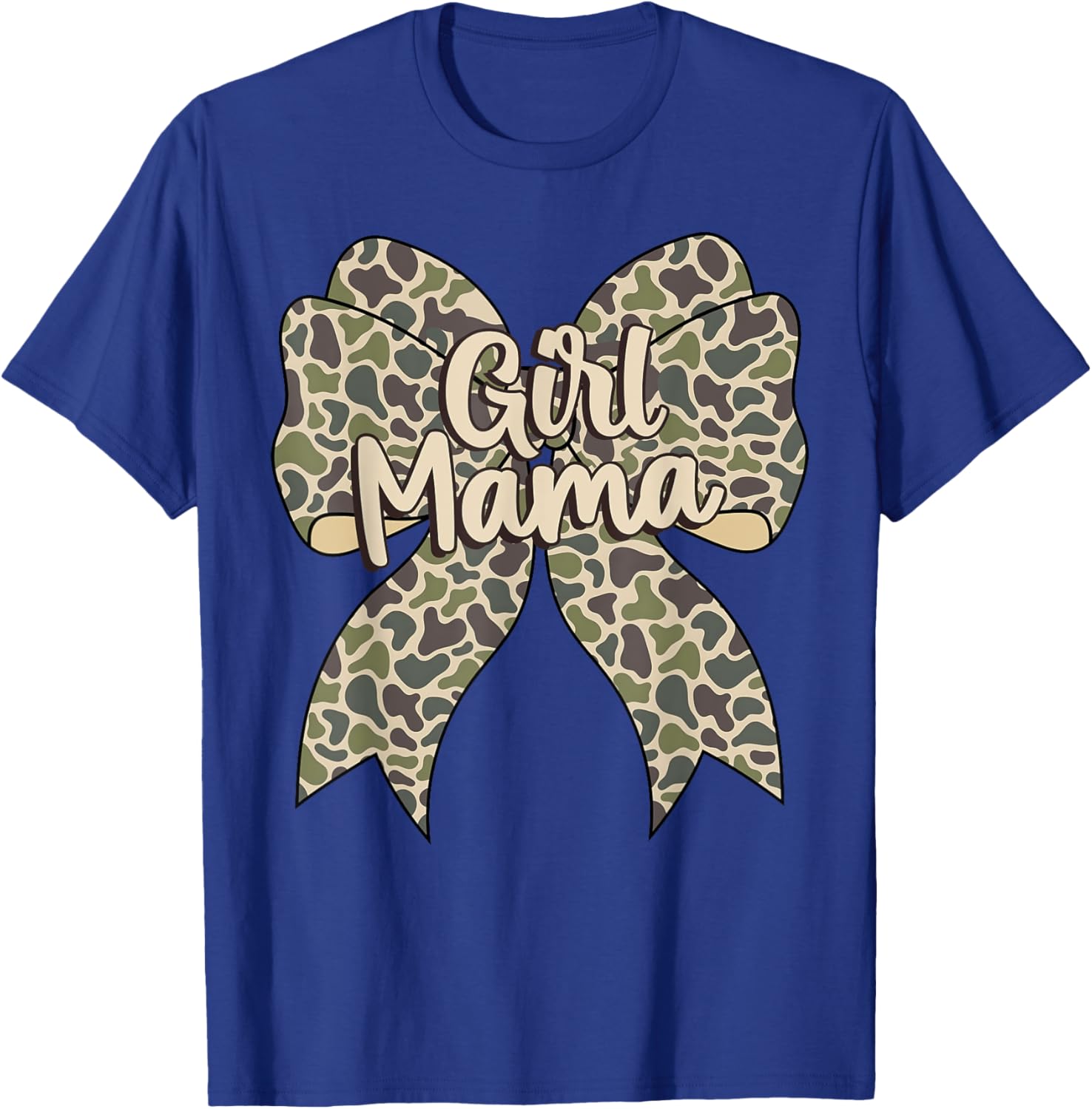 Retro Camo Bow Hunting Mom T-Shirt for Mother's Day Gift - 1