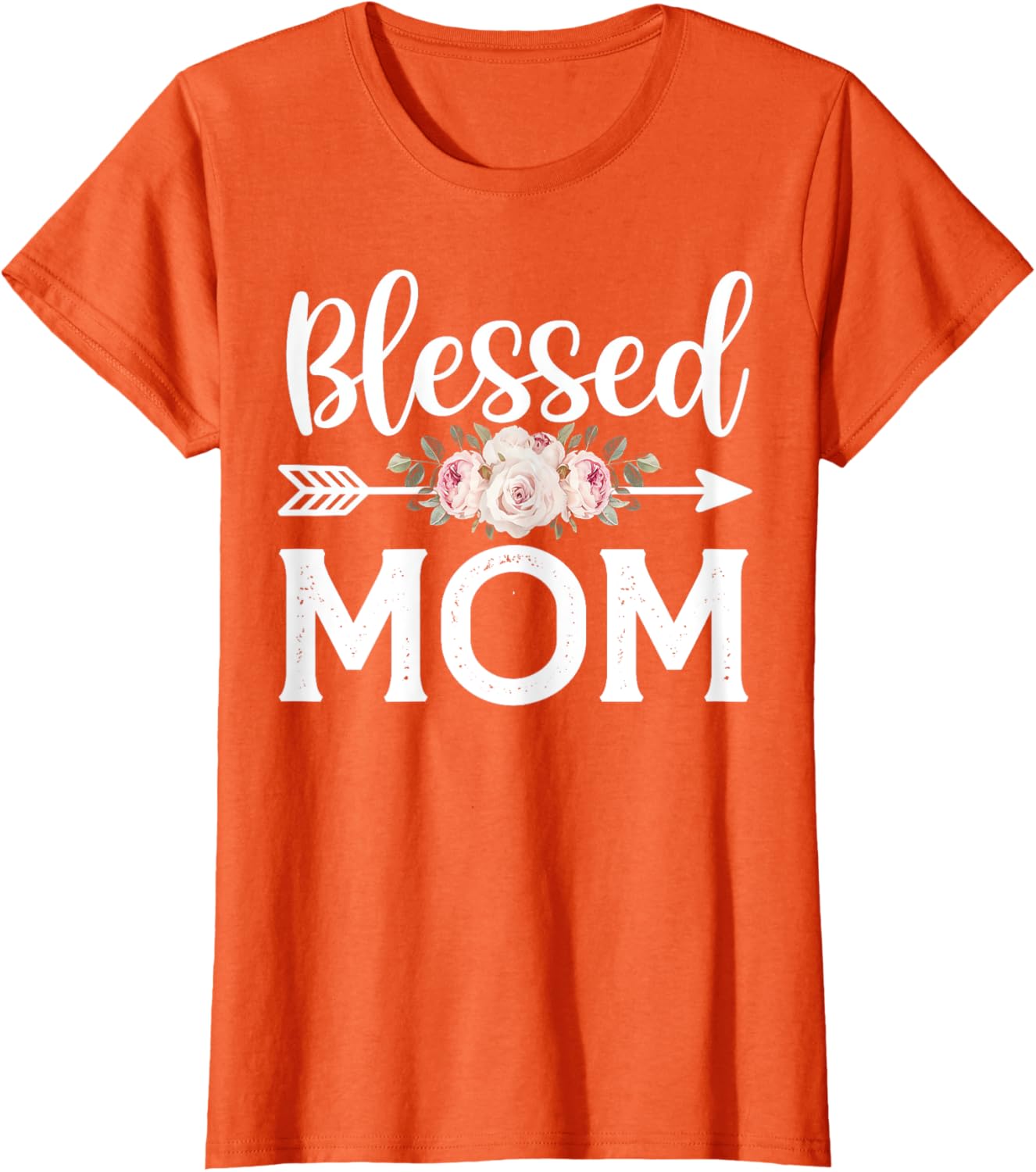 Floral Blessed to be Called Mom T-Shirt for Women – Perfect Mother's Day Gift - 4