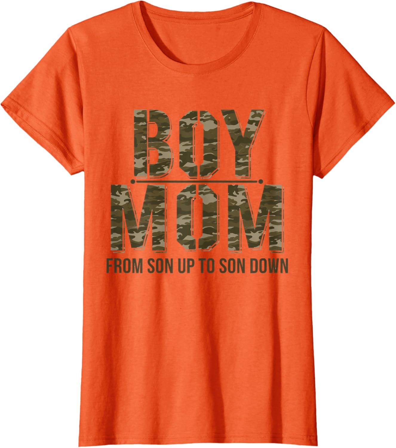 Boy Mom Camouflage T-Shirt for Mother's Day 2025 - Stylish and Unique - 2