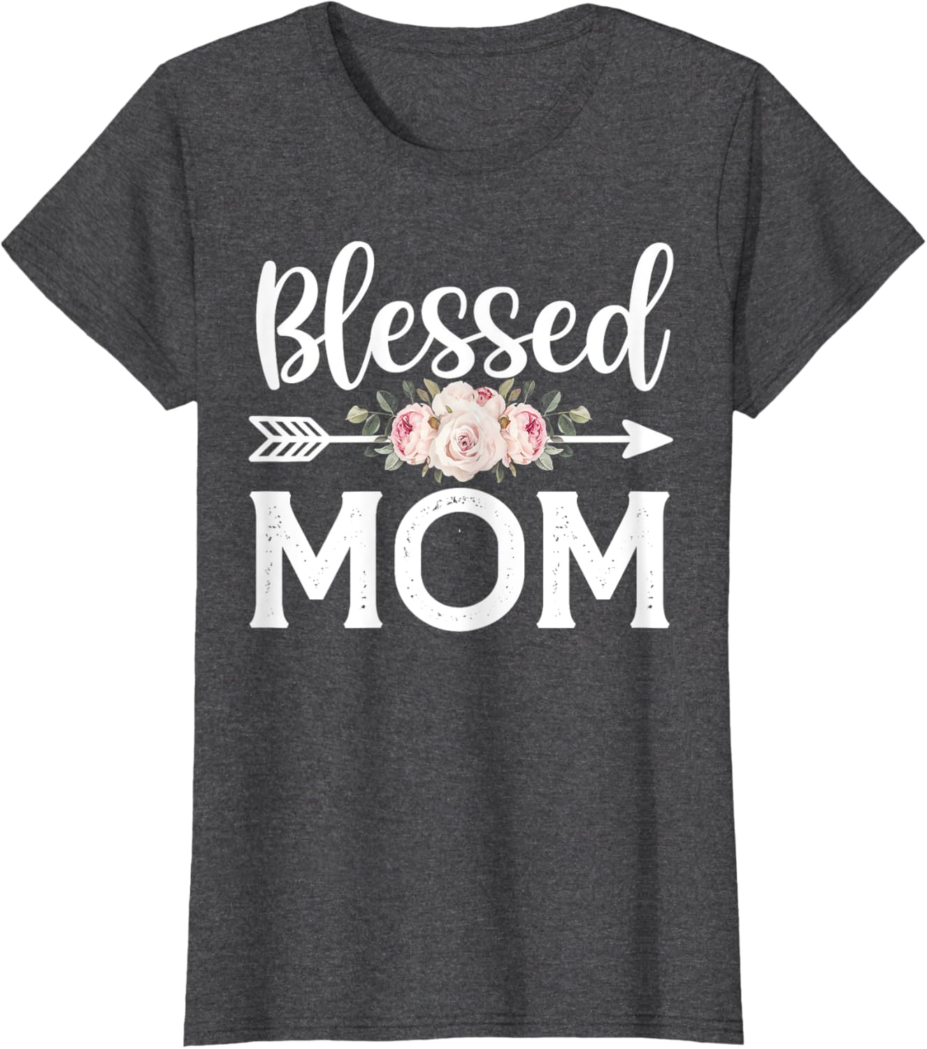 Floral Blessed to be Called Mom T-Shirt for Women – Perfect Mother's Day Gift - 9
