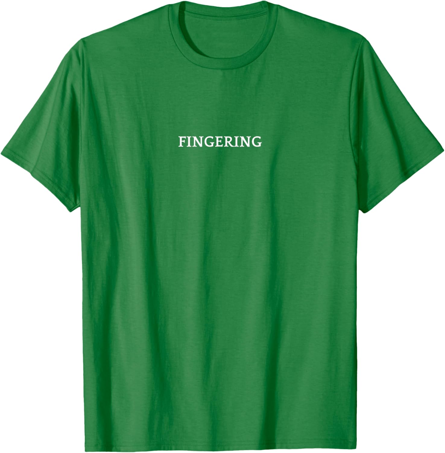 FINGERING English Word T-Shirt Stylish Apparel for Fun Fashion Enthusiasts - 21