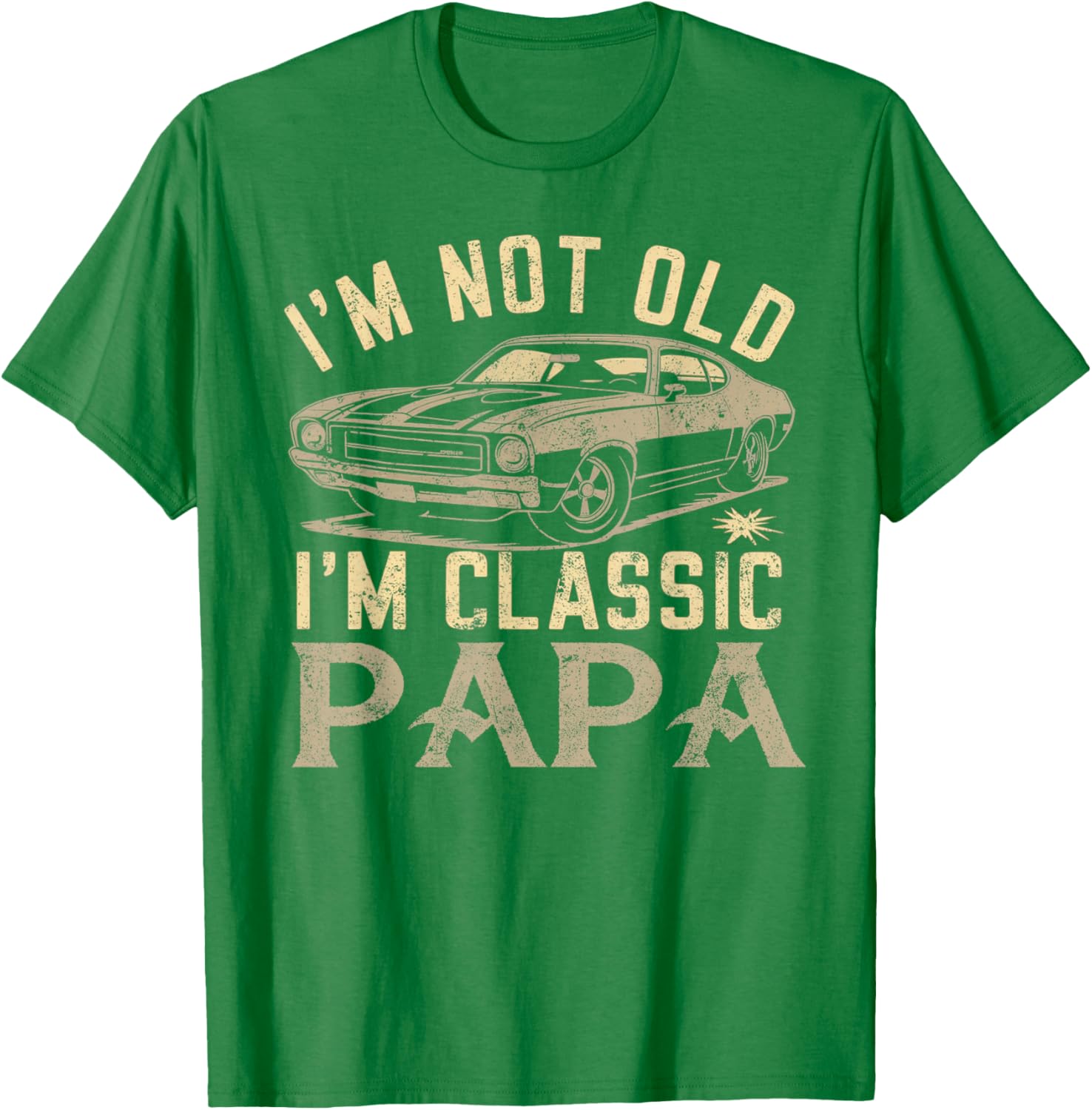 Funny Classic Papa T-Shirt - Perfect Fathers Day Gift for Dad - 6