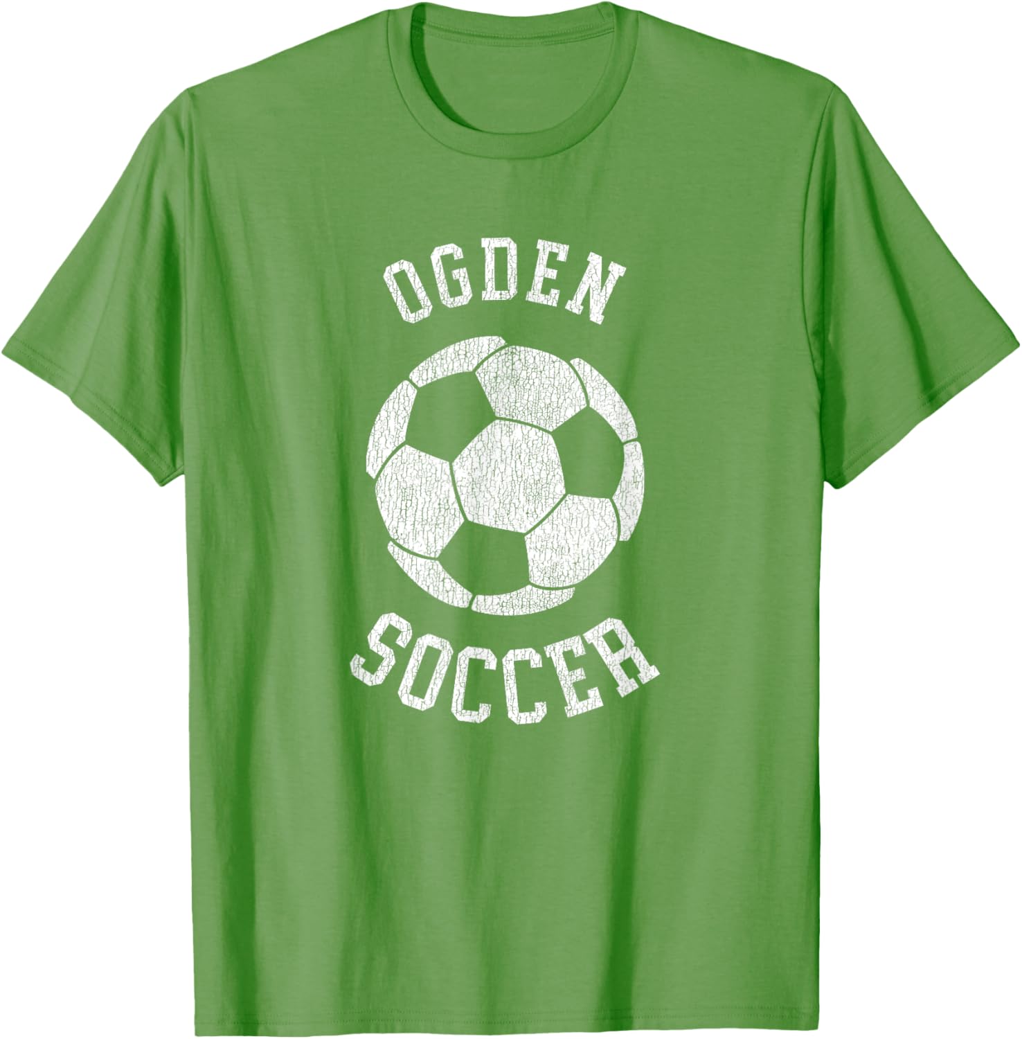 Ogden Soccer Retro Distressed 90's Vintage T-Shirt for Casual Style - 12