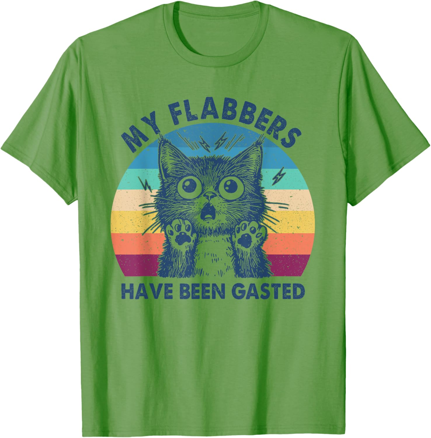 Flabbergasted Cat Meme T-Shirt for Men and Women - Funny Graphic Tee - 7