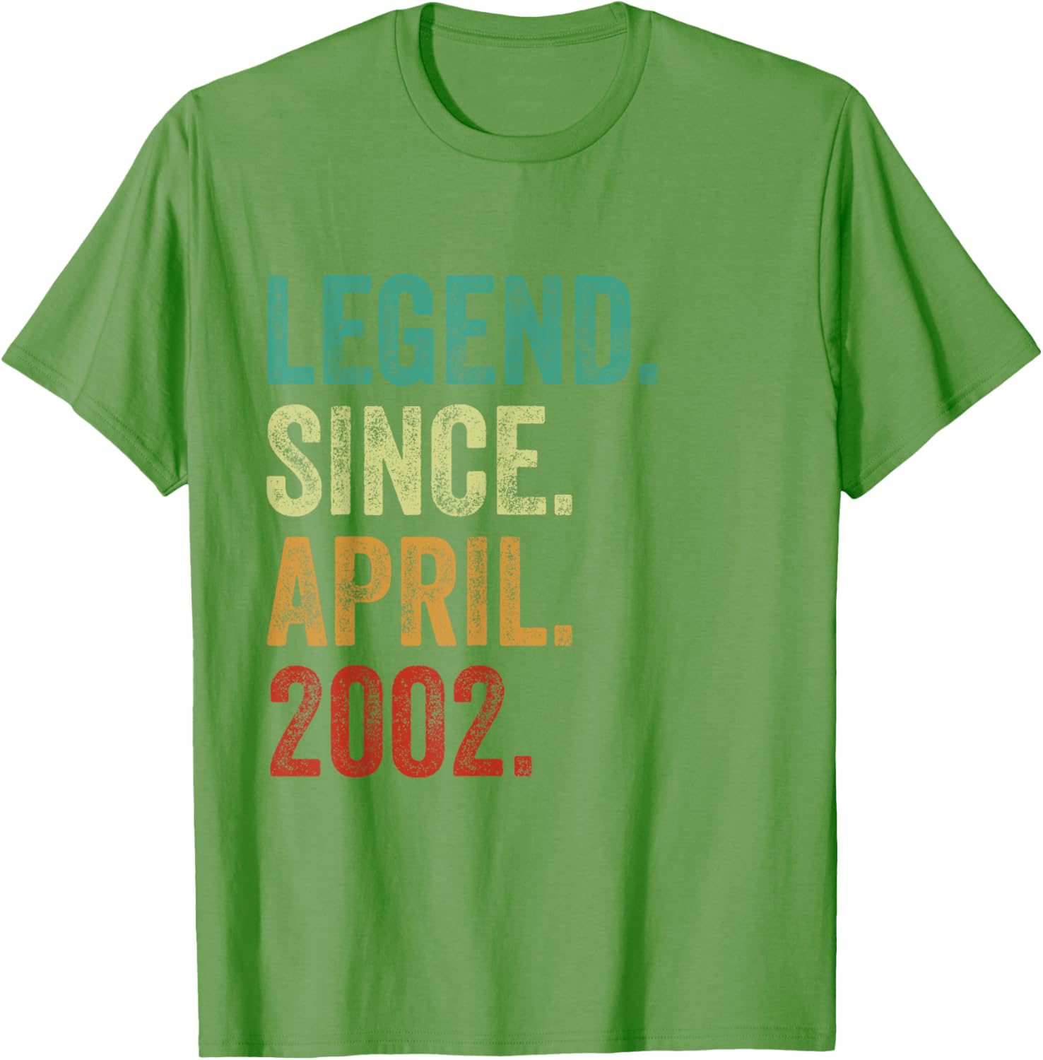 23rd Birthday T-Shirt for 23 Years Old Legend Since April 2002 - 2