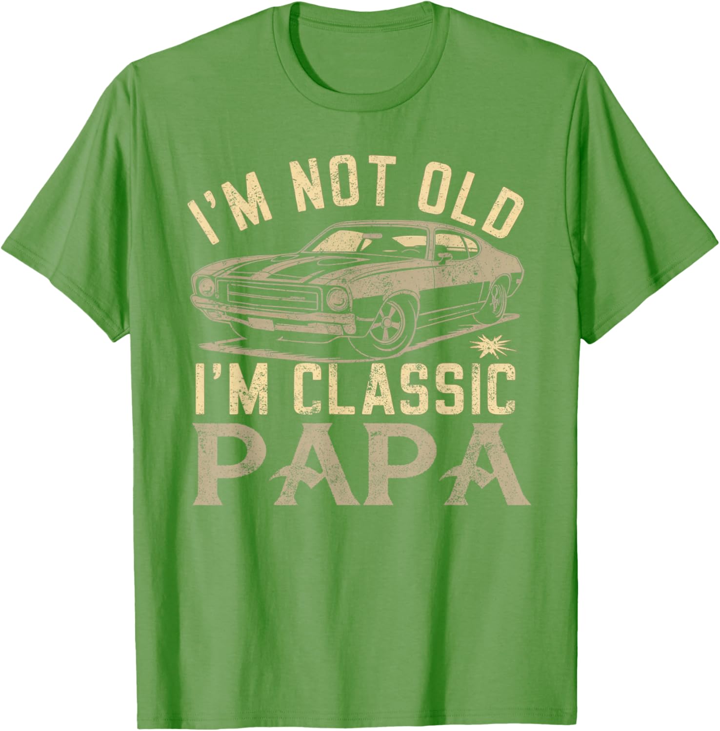 Funny Classic Papa T-Shirt - Perfect Fathers Day Gift for Dad - 5