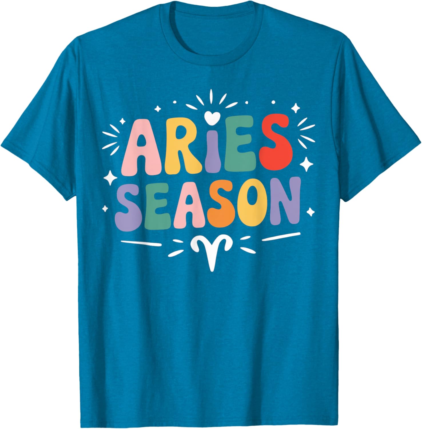 Vintage Aries Zodiac T-Shirt for March April Birthday Celebrations - 7