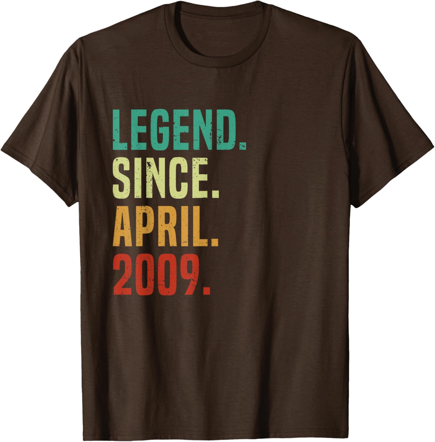 16 Years Old Legend Since April 2009 Birthday T-Shirt for Teens - 20